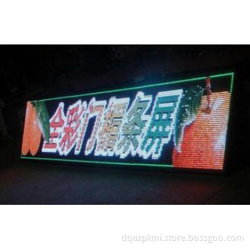 Wall mounted Outdoor SMD P5 LED display Signage With RGB Vi